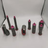 Dyson Airwrap Complete HS01 (8 Attachments) - Nickel/Fushia, -item has markings on one attachment