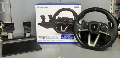 HORI Apex Racing Wheel & Pedal For PS5, PS4 & PC ** Boxed **