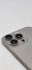 Apple iPhone 15 Pro Max 256GB Natural Titanium, Unlocked 88% Battery Health