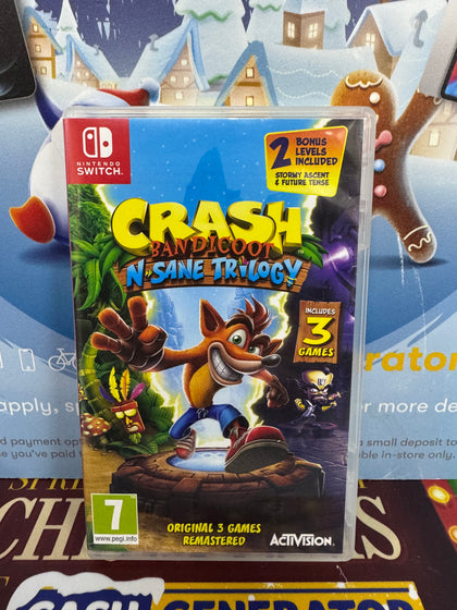 Crash Bandicoot N Sane Trilogy (Nintendo Switch)