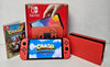 Nintendo Switch OLED - Red Console & Crash Bandicoot
