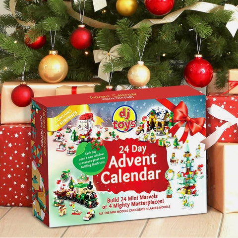 DJ Toys Christmas Building Block Advent Calendar NEW!