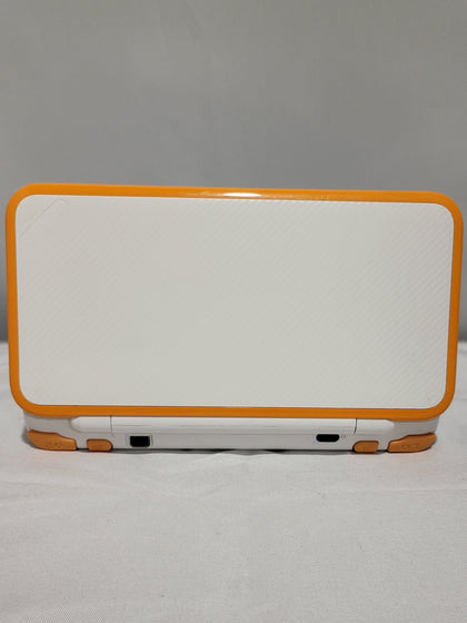 New 2DS XL Console, White & Orange, Unboxed with charger