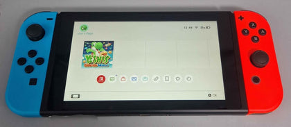 Nintendo Switch Console, 32GB + Neon Red/Blue Joy-Con, Boxed