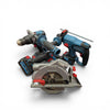 Erbauer 18v Cordless Circular saw,Sds Hammer Drill,Cordless Drill & Carry Case