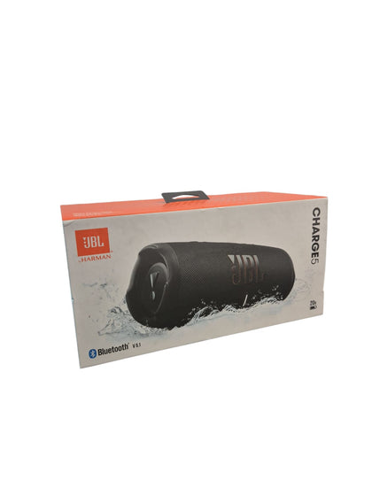 JBL Charge 5 Portable Bluetooth Speaker - Black