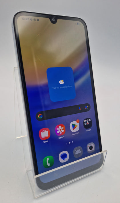 Samsung Galaxy A15 5G light blue 128GB smartphone unlocked unboxed (scratches on screen)