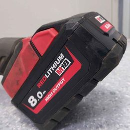 Milwaukee M18 FSAG115X Fuel Cordless 18V Brushless Angle Grinder With 8.0ah Battery - Unboxed.