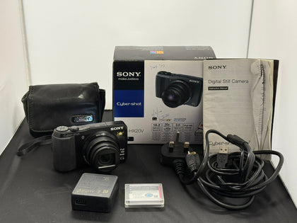 sony dsc-hx20v cybershot camera boxed