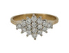18ct Diamond cluster