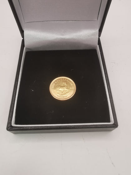 3.4g 22ct 1/10oz 1980 Krugerrand - 3.11g Fine Gold