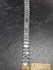 9ct white gold ladies tennis bracelet 15.45g  9 inch