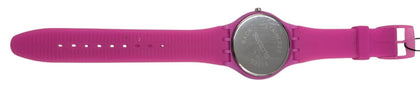 Swatch Swiss Pink Silicone Watch