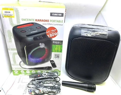 Ibiza CUBE180 Portable Speaker