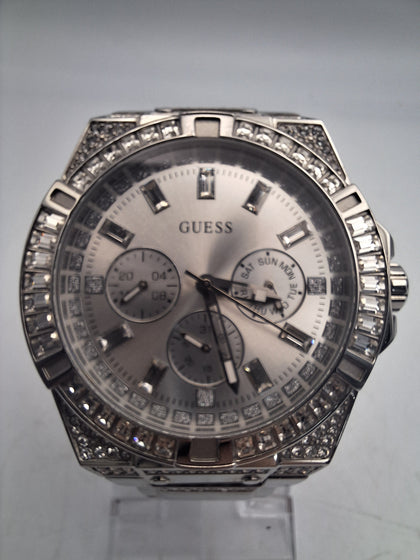 Guess Zeus mens stainless steel quartz movement watch