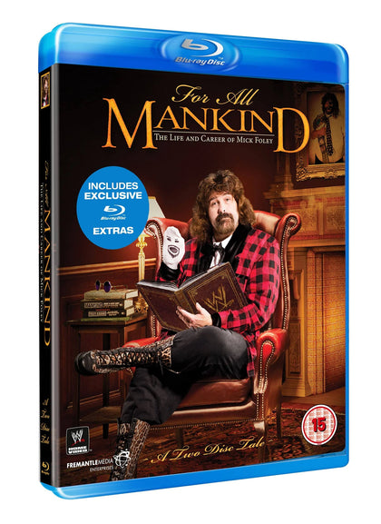 WWE: For All Mankind - The Life And Career of Mick Foley (Blu-Ray).