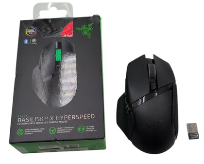 Razer Basilisk V3 X Hyperspeed Customizable Wireless  Mouse Black 
