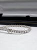 925 Sterling silver cz stone bracelet ,16.4 grams  hallmarked