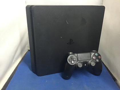 PS4 slim with pad.