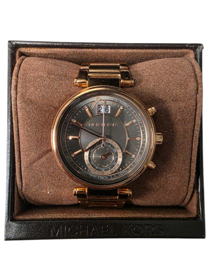 Michael Kors Sawyer Rose Gold Watch