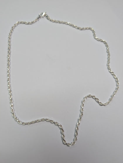 Brand New Silver 925 Rope Chain