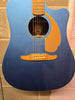 Fender California Series Redondo Player Belmont Blue Acoustic Guitar Electro Acoustic