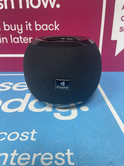 KISONLI G4 WIRELESS BLUETOOTH SPEAKER BLACK UNBOXED.