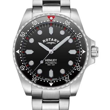 Rotary GB05136/04 Steel Black 41mm