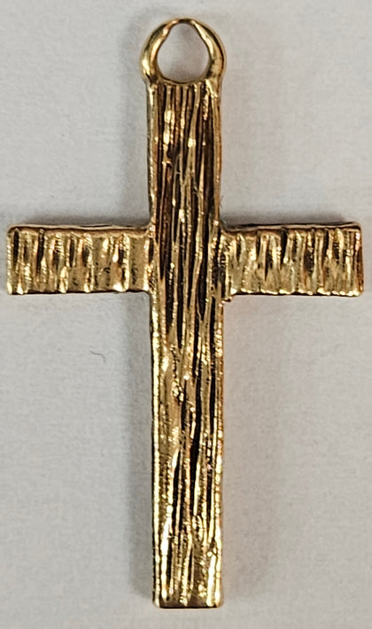 9CT GOLD CROSS PENDANT