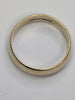 9ct gold wedding band ring size o 1/2