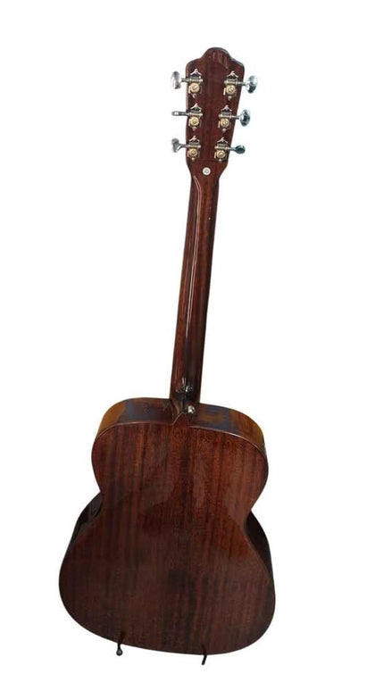 Rathbone No 2 Left handed Acoustic Guitar-SCRATCHES/ENGRAVING ON BODY
