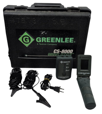 GREENLEE CS-8000 Circuit Breaker Finder, 0 To 750V AC/DC, LCD Display