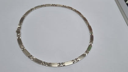 SILVER ISIS NECKLACE 16