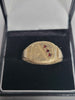 9ct Yellow Gold Signet Ring - 3.85G - Size W. Hallmarked