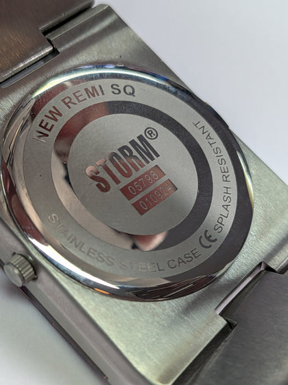 Storm Remix Sq Lazer Blue Watch