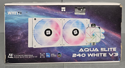 Thermalright AQUA ELITE V3 240mm ARGB Liquid Cooler, White
