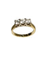 Trilogy Diamond ring 18ct yellow gold