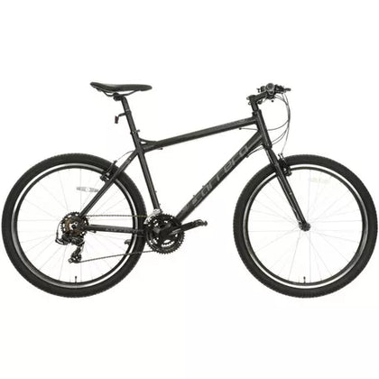 Carrera Parva Mens Hybrid Bike - Black 27.5