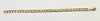 9ct Yellow Gold Curb Chain Bracelet 8"