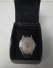 Emporio Armani AR1612 Classic Silver Dial Black Leather Strap Men's Watch