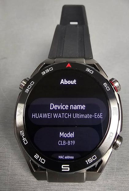 Huawei Watch Ultimate Expedition - Black 48mm Model CLB-B19