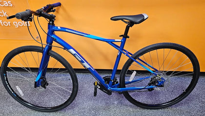 GT Transeo Sport Hybrid Bike - Blue L Frame **Collection Only**