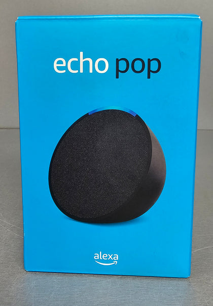 Amazon Alexa Echo Pop Smart Speaker - Charcoal. Amazon. Black. Smart Speakers **Collection Only**.