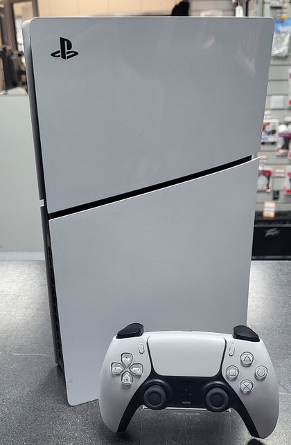 Playstation 5 Slim Disc Edition  Console - 1TB - White - Unboxed - With Controller