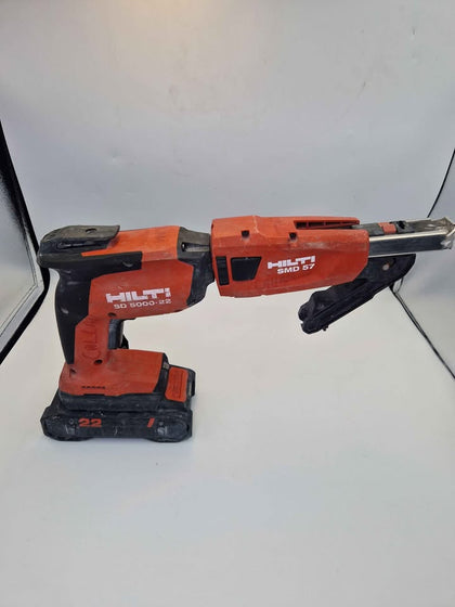 Hilti Nuron SD 5000-22 Cordless Drywall Screwdriver - With Nuron 4.0ah Battery & SMD 57 Magazine