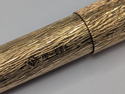 1970s  Vintage 9ct gold pen boxed