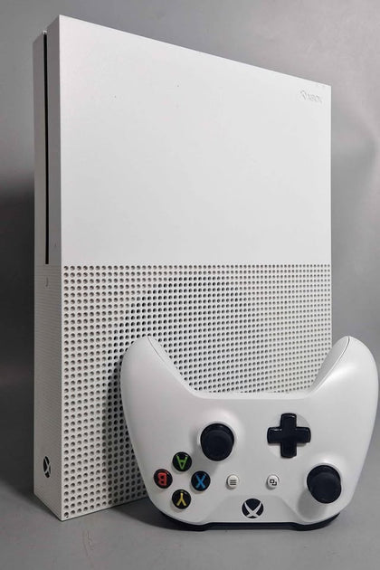 Xbox One S Console, 1TB, White, Unboxed