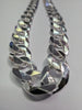 BRAND NEW HEAVY SILVER CURB CHAIN