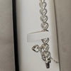 The Diamond Store Bracelet - Silver Hearts