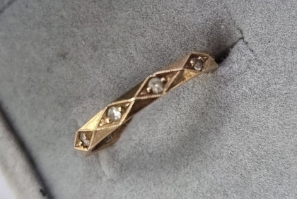 9ct Gold Ring Size 